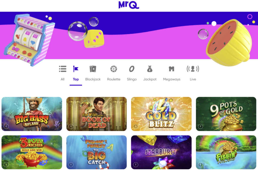 MrQ Casino Slots