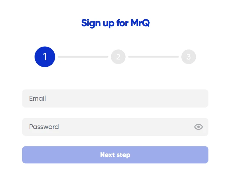 MrQ Casino Signup